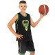 Форма баскетбольна дитяча NBA клуб Milwaukee Bucks 34 BA-0972 S-2XL чорний-зелений