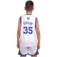 Форма баскетбольна дитяча NBA клуб Golden state warriors 35 BA-0973 S-2XL білий-синій-жовтий