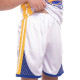 Форма баскетбольна дитяча NBA клуб Golden state warriors 35 BA-0973 S-2XL білий-синій-жовтий