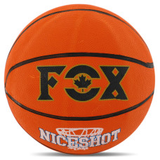 М'яч баскетбольний гумовий FOX NICESHOT BA-3198 розмір 7 помаранчевий