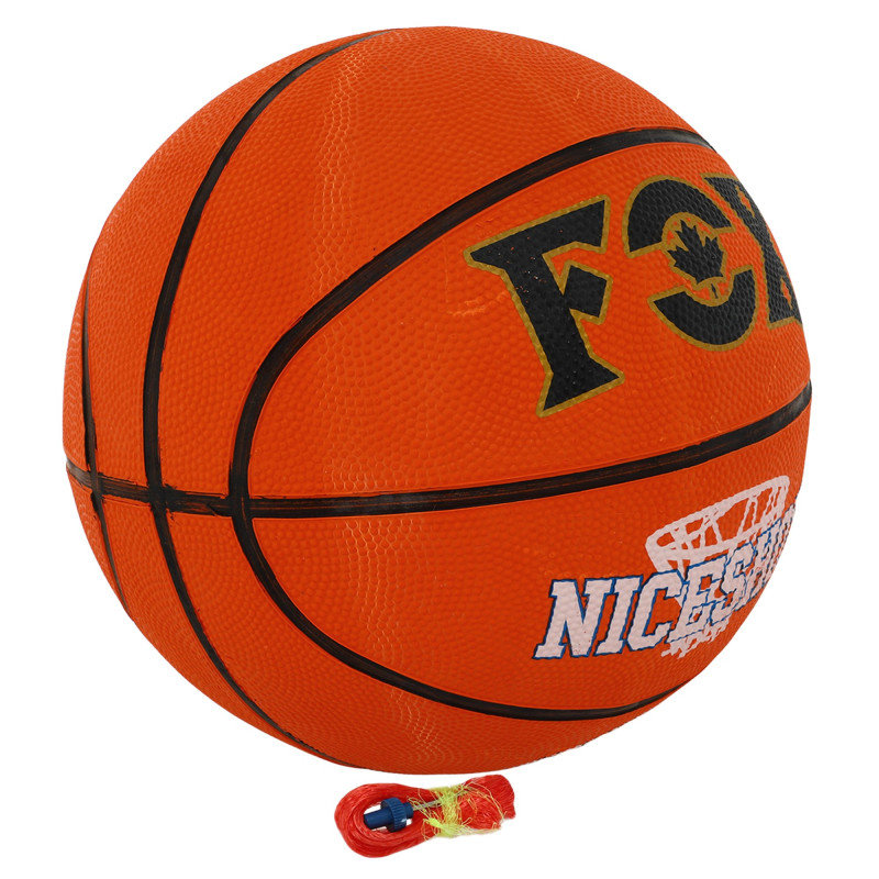 М'яч баскетбольний гумовий FOX NICESHOT BA-3198 розмір 7 помаранчевий