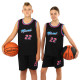 Форма баскетбольна дитяча NBA клуб Miami 22 BA-3769 S-2XL чорний-фуксія