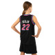 Форма баскетбольна дитяча NBA клуб Miami 22 BA-3769 S-2XL чорний-фуксія