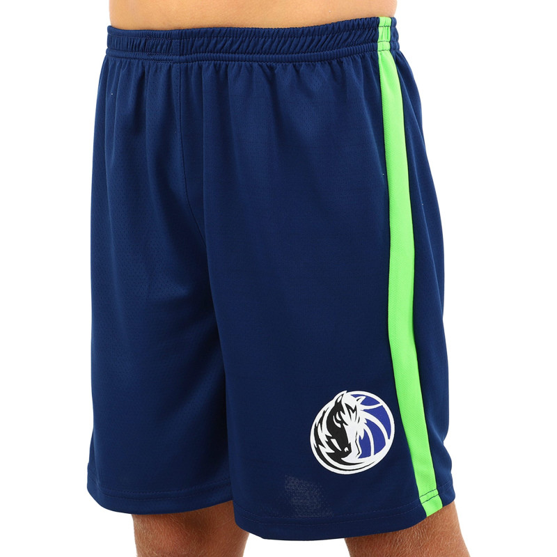 Форма баскетбольна дитяча NBA клуб Mavs 77 BA-3796 S-2XL темно-синій-блакитний-салатовий