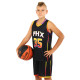 Форма баскетбольна дитяча NBA клуб Phoenix Suns 35 BA-3836 S-2XL синій-червоний-помаранчевий