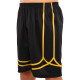 Форма баскетбольна дитяча NBA клуб San Francisco 30 BA-6595 S-2XL чорний-жовтий