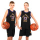 Форма баскетбольна дитяча NBA клуб Los Angeles Lakers 23 BA-6596 S-2XL темно-синій