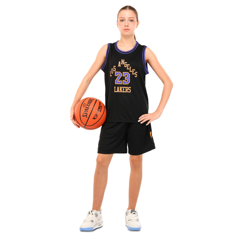 Форма баскетбольна дитяча NBA клуб Los Angeles Lakers 23 BA-6596 S-2XL темно-синій
