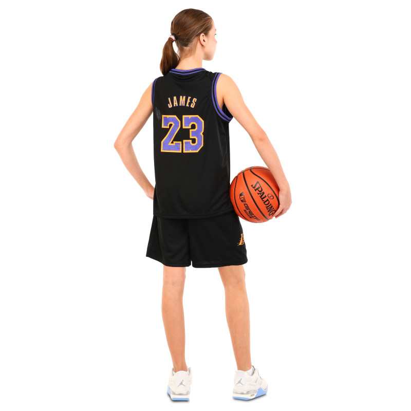 Форма баскетбольна дитяча NBA клуб Los Angeles Lakers 23 BA-6596 S-2XL темно-синій