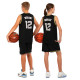 Форма баскетбольна дитяча NBA клуб Memphis Grizzlies 12 BA-6599 S-2XL чорний