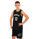 Форма баскетбольна дитяча NBA клуб Memphis Grizzlies 12 BA-6599 S-2XL чорний