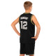 Форма баскетбольна дитяча NBA клуб Memphis Grizzlies 12 BA-6599 S-2XL чорний