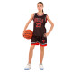 Форма баскетбольна дитяча NBA клуб Chicago Bulls 23 BA-6603 S-2XL чорний-червоний