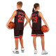 Форма баскетбольна дитяча NBA клуб Chicago Bulls 23 BA-6603 S-2XL чорний-червоний