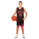 Форма баскетбольна дитяча NBA клуб Chicago Bulls 23 BA-6603 S-2XL чорний-червоний