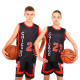 Форма баскетбольна дитяча NBA клуб Chicago Bulls 23 BA-6608 S-2XL чорний-червоний