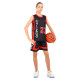 Форма баскетбольна дитяча NBA клуб Chicago Bulls 23 BA-6608 S-2XL чорний-червоний