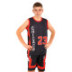 Форма баскетбольна дитяча NBA клуб Chicago Bulls 23 BA-6608 S-2XL чорний-червоний