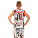 Форма баскетбольна дитяча NBA клуб Shuhoku 10 BA-6609 S-2XL білий-червоний