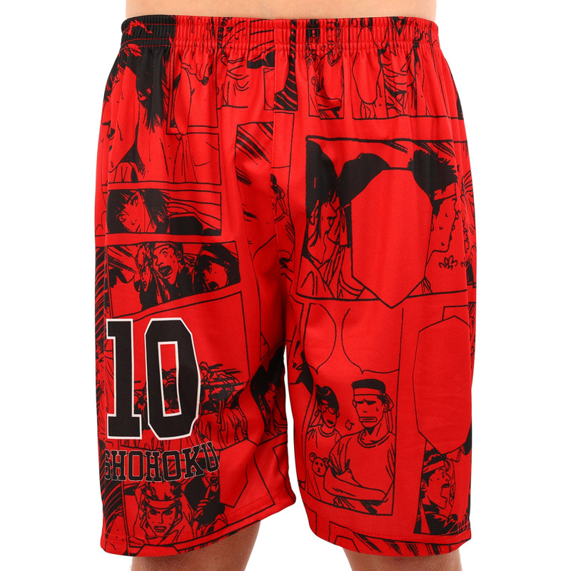 Форма баскетбольна дитяча NBA клуб Shuhoku 10 BA-6614 S-2XL червоний-чорний