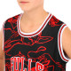 Форма баскетбольна дитяча NBA клуб Chicago Bulls 23 BA-6625 S-2XL чорний-червоний