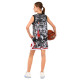 Форма баскетбольна дитяча NBA клуб Chicago Bulls 23 BA-6644 S-2XL чорний-білий
