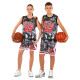 Форма баскетбольна дитяча NBA клуб Chicago Bulls 23 BA-6644 S-2XL чорний-білий