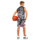 Форма баскетбольна дитяча NBA клуб Chicago Bulls 23 BA-6644 S-2XL чорний-білий