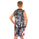 Форма баскетбольна дитяча NBA клуб Chicago Bulls 23 BA-6644 S-2XL чорний-білий