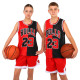 Форма баскетбольна дитяча NBA клуб Chicago Bulls 23 BA-6648 S-2XL червоний-чорний