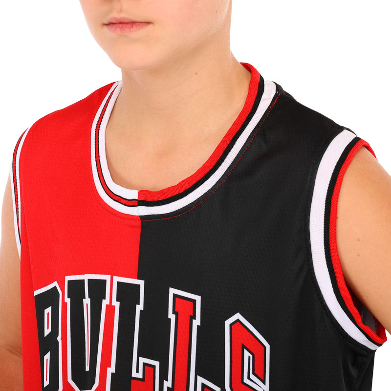 Форма баскетбольна дитяча NBA клуб Chicago Bulls 23 BA-6648 S-2XL червоний-чорний