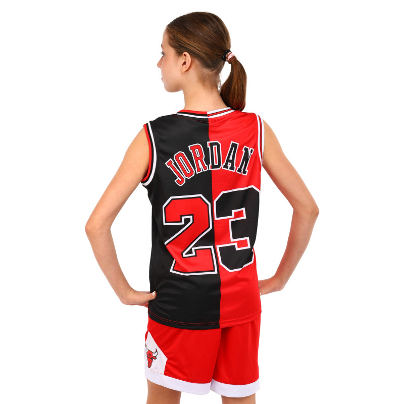 Форма баскетбольна дитяча NBA клуб Chicago Bulls 23 BA-6648 S-2XL червоний-чорний