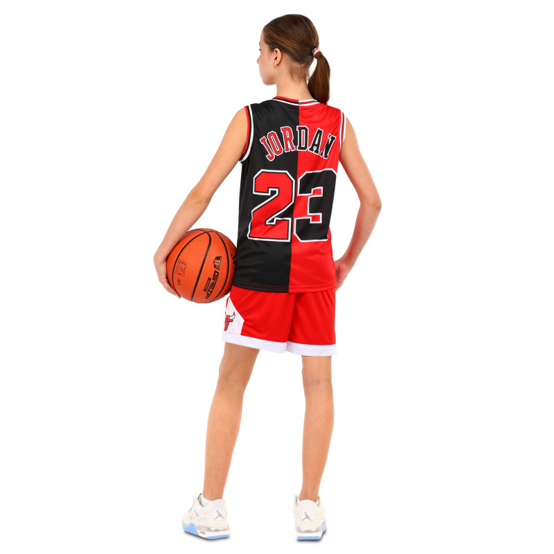Форма баскетбольна дитяча NBA клуб Chicago Bulls 23 BA-6648 S-2XL червоний-чорний
