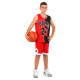 Форма баскетбольна дитяча NBA клуб Chicago Bulls 23 BA-6648 S-2XL червоний-чорний