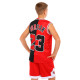 Форма баскетбольна дитяча NBA клуб Chicago Bulls 23 BA-6648 S-2XL червоний-чорний