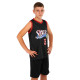 Форма баскетбольна дитяча NBA клуб Sixers 3 BA-6657 S-2XL чорний-червоний