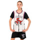 Форма баскетбольна дитяча NBA клуб Raptors 15 BA-6658 S-2XL білий-чорний