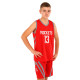 Форма баскетбольна дитяча NBA клуб Houston Rockets 13 BA-6659 S-2XL червоний