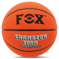М'яч баскетбольний PU FOX CHAMPION TEAM BA-8705 Indoor/Outdoor №7 помаранчевий