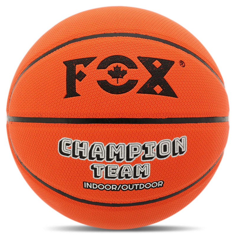 М'яч баскетбольний PU FOX CHAMPION TEAM BA-8705 Indoor/Outdoor №7 помаранчевий
