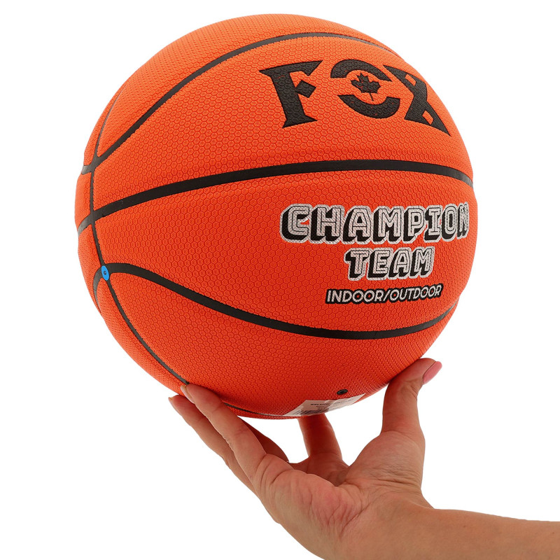 М'яч баскетбольний PU FOX CHAMPION TEAM BA-8705 Indoor/Outdoor №7 помаранчевий