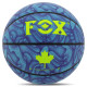 М'яч баскетбольний PU FOX BA-8711 №7 блакитний