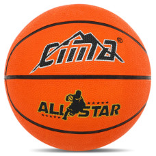 М'яч баскетбольний гумовий CIMA BA-8965 BASKET розмір 7 помаранчевий