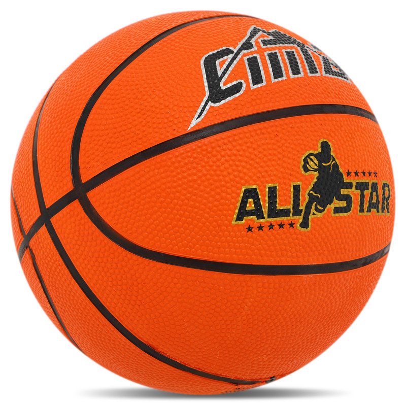 М'яч баскетбольний гумовий CIMA BA-8965 BASKET розмір 7 помаранчевий