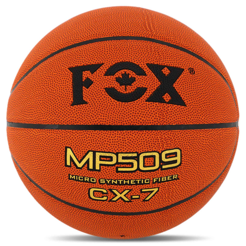 М'яч баскетбольний FOX MP509 BA-8973 розмір 7 помаранчевий