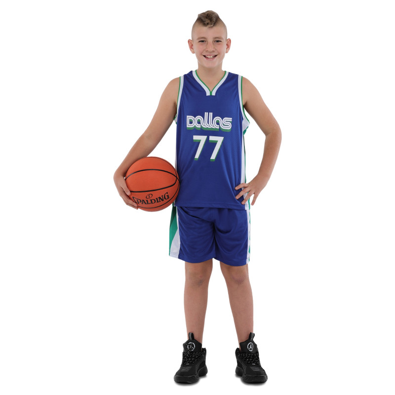 Форма баскетбольна дитяча NBA клуб Dallas Mavericks 77 BA-9453 S-2XL синій