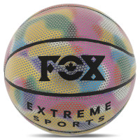 М'яч баскетбольний FOX BA-9802 розмір 7 срібний
