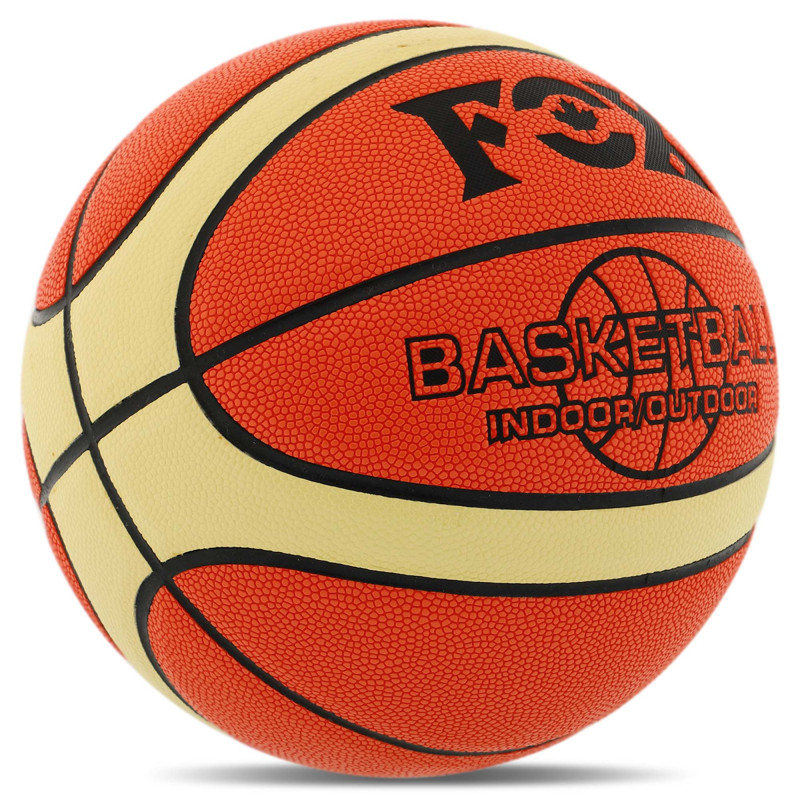 М'яч баскетбольний FOX BA-9804 Indoor/Outdoor розмір 7 помаранчевий