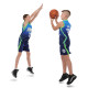 Форма баскетбольна дитяча NBA клуб Mavs 77 BA-9826 S-2XL синій-жовтий
