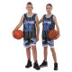 Форма баскетбольна дитяча NBA клуб Orlando Magic 32 BA-9827 S-2XL чорний-білий